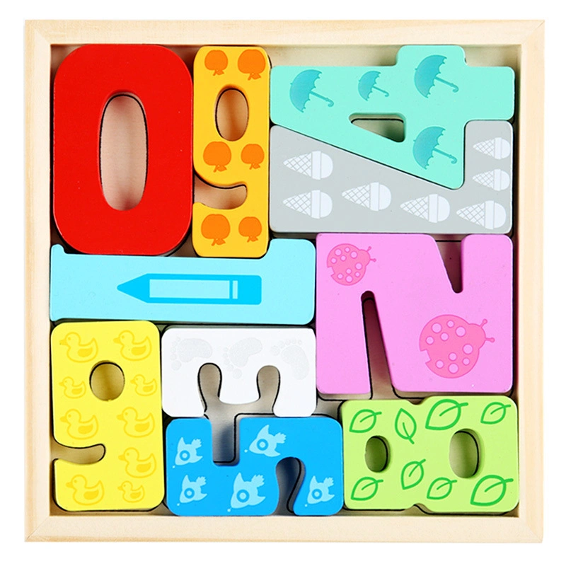 3D Animal Jigsaw Puzzle Early Education Wooden Puzzle