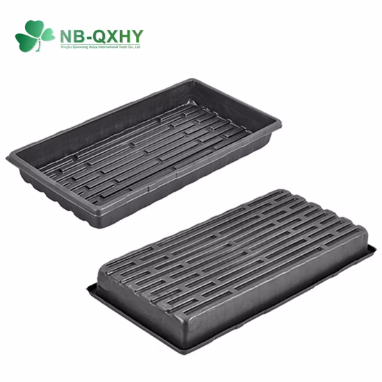 Hoja rígida negra opaca OPS PS para bandeja de plántulas termoformada