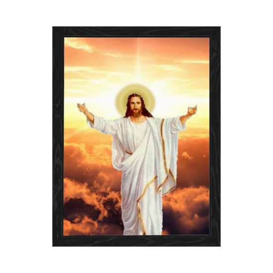 Imagen lenticular 3D personalizada de Jesús