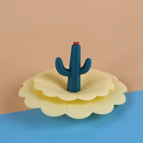 Tapas de encargo del silicón de la categoría alimenticia de la forma linda creativa de la fruta de los niños